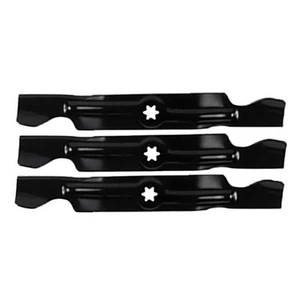 3 Blades Fit Fits Cub Cadet RZT 50" Deck Zero-Turn Mower 742-04053B 942-04053C - Picture 1 of 10