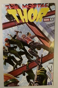 THE MORTAL THOR #3- Factory Miscut See Pics Ewing Ferry Ross Marvel Comics 2025  - Picture 1 of 4