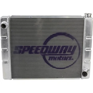 Speedway Chevy SBC/BBC Universal High Performance Aluminum Radiator, 24x19 Inch - Picture 1 of 13
