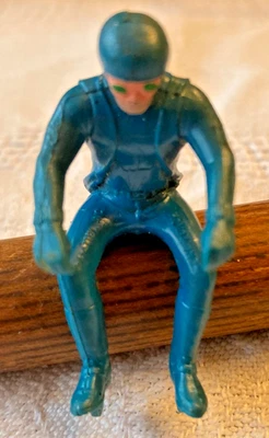 Gafas de sol Hot Wheels RRRumblers Blue Rider 1971 vintage con verdes Foto 1 de 4