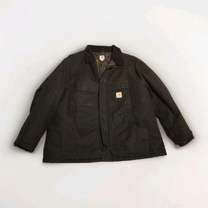 Chaqueta Carhartt Hombre 4XL C003-BLK Firme Mano Pato Tareas Abrigo - Imagen 1 de 9