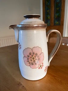 Vintage Denby - Gypsy pattern coffee pot & lid - 2.5 Pt Unused - Picture 1 of 3