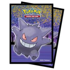 (65)Ultra Pro Pokemon GENGAR Haunted Hollow Card Sleeves Standard Size Protector