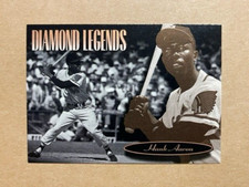 Hank Aaron ~ 1994 Upper Deck All-Time Heroes MLB 125th Anniv. #164