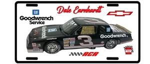 Placa de licencia 3 del equipo de carreras GOODWRECH de aspecto vintage Dale Earnhardt años 80 - Imagen 1 de 3