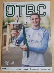 Norwich City v Swansea 2023/24 EFL Championship Programme 27/4/24 Kenny McLean - Picture 1 of 1