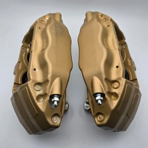 Front 4 Pot Brake Calipers For: Subaru Impreza GDA GDB WRX STI Brembo 01-07 - Picture 1 of 4