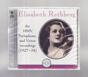 (CD) ELISABETH RETHBERG - The HMV Parlophone, And Victor Recordings (1927-34) - Foto 1 di 2