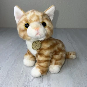 AURORA Miyoni Tots 10" Plush Stuffed Animal ORANGE TABBY KITTEN Cat - Picture 1 of 6