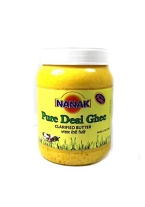 Nanak Pure Desi Ghee Clarified Butter Indian Cooking Baking, 56 Ounces - Picture 1 of 1