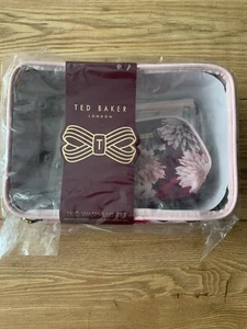 Ted Baker Floral Trio Kulturtasche Set - Kosmetik / Make Up Beauty Kulturtasche / Handtasche - Bild 1 von 2