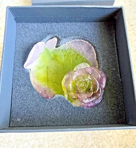 Daum Crystal Mini Coupelle Rosen - Bild 1 von 3