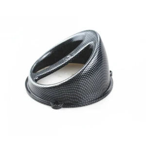 Motociclo Fibra di carbonio Muso Fan Coperchio Per GY6 125cc 150cc Chinese  - Picture 1 of 7