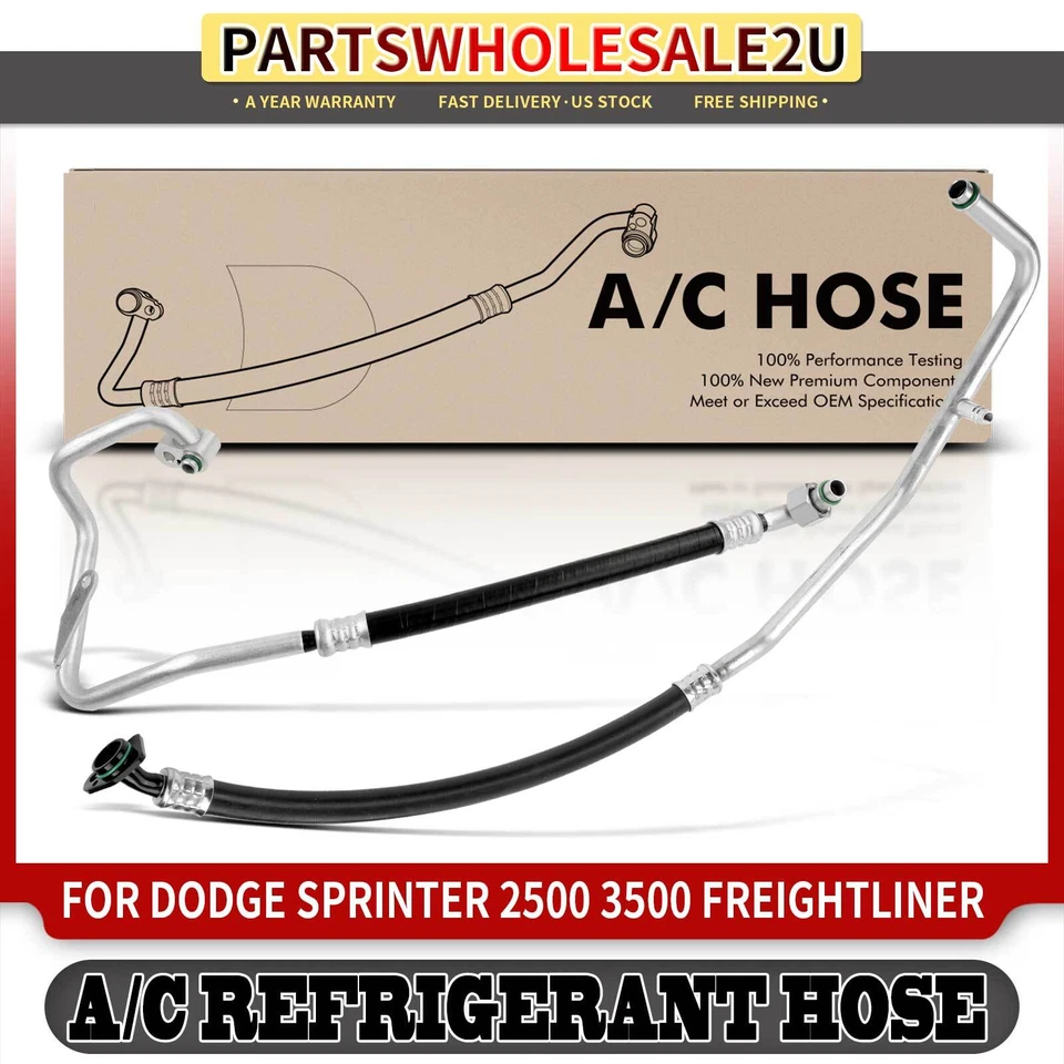 Conjunto de manguera de succión y descarga de aire acondicionado para Dodge Dodge Freightliner Sprinter 2500 Foto 1 de 4