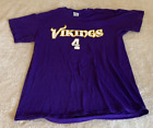 Minnesota Vikings Brett Favre #4 T-Shirt Gildan Size Medium