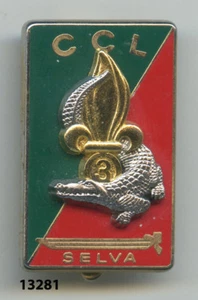 Insigne légion , CCL. / 3 Rgt. Étranger d'Infanterie , ( AB. crocodile relief ) - Imagen 1 de 1