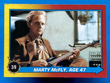 1989 Topps Back to the Future Part II Marty McFly, Age 47 #39