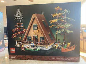 LEGO Ideas: A-Frame Cabin (21338) Retired - Nicer Collectible Box Ideas #046 - Picture 1 of 24