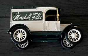 VINTAGE MARSHALL FIELDS ERTL DIE Cast 1913 MODEL T FORD REPLICA COIN BANK W/KEY - Picture 1 of 8