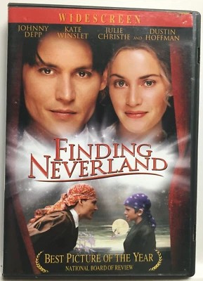 Finding Neverland [2004] (DVD,2005,Widescreen) Johnny Depp, Kate Winslet - Image 1 of 4