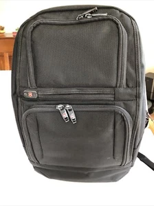Victorinox Big Ben Backpack Laptop 15.6" BLACK 12x17x9 Swiss Army - Picture 1 of 9