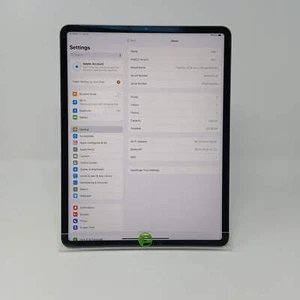 WiFi Only Apple iPad Pro 12.9" 5th Gen 256GB SPACE GRAY MHNH3LL/A - Picture 1 of 6