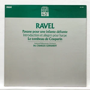 CHARLES GERHARDT - RAVEL pavane, introduction & allegro RCA 45rpm LP NM - Picture 1 of 2