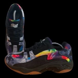 And1 Tai Chi Racer Black Tie Dye Mens Size 11.5 Basketball Shoes RARE Worn Once!