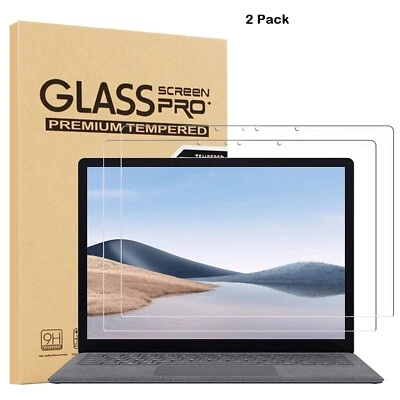 (2 Pack) Glass Screen Protector for Surface Laptop 6/ Laptop 5/ Laptop 4 (13.5") - Image 1 of 4
