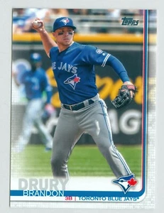 2019 Topps Series 2 Advanced Stat Parallel #686 Brandon Drury #128/150 Blue Jays - Picture 1 of 1