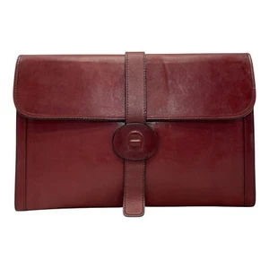 Bolso portafolio de cuero vintage años 60 ETIENNE AIGNER funda de documento adjunta RARO - Imagen 1 de 24