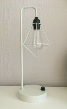 Geometric Table Lamp Retro Battery LED Light 