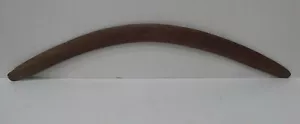 AUSTRALIAN ABORIGINAL SLENDER WOODEN HUNTING BOOMERANG - Picture 1 of 7
