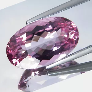 Fantástico topacio rosa natural 17,52 quilates 20x12x8,8 mm forma ovalada piedras preciosas sueltas - Imagen 1 de 4