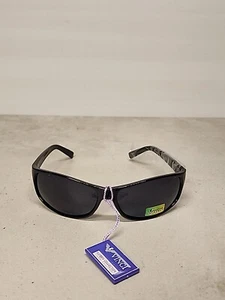U5 Vinci Black Florida Collection Sunglasses Dark Tint Rectangle Lenses #13 MS3 - Imagen 1 de 7