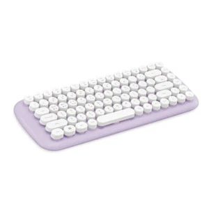 Actto Retro Pop Mini Bluetooth Wireless Keyboard Korean/English Layout / BTK-03 - Picture 1 of 17