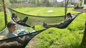 XXXL Triple Hammock By Rad-Gear.  3 Person hammock - Picture 1 of 7