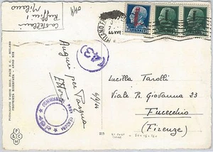 54034 - ITALIA RSI - Storia Postale: CARTOLINA CENSURATA 1944 - Picture 1 of 1