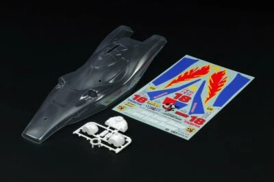 Tamiya 47467 1/10 RC Buggy Super Storm Dragon Spare Clear Body Parts Set - Image 1 of 2