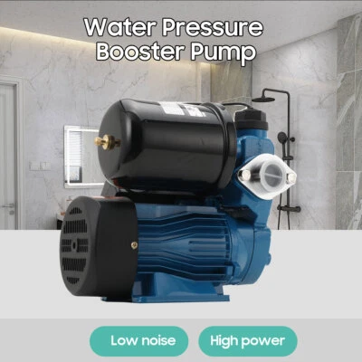 Water Pressure Booster Pump System Self Priming Water Pump for Home 110V 300W