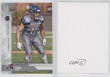 2018 Upper Deck CFL Blank Back Chip Cox #114