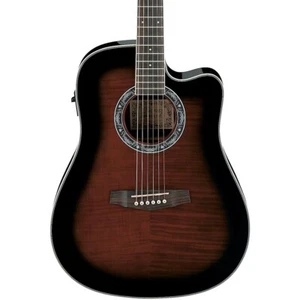 Ibanez Performance PF28ECE Dreadnought Cutaway Acoustic-Electric Guitar - Picture 1 of 8