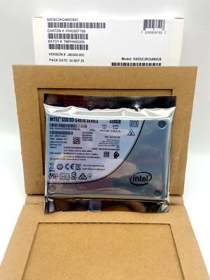 Intel SSDSC2KG480G801 D3-S4610 Series 480GB 2.5'' TLC 3D2 7mm SATA 6Gb/s SSD New - Image 1 of 4
