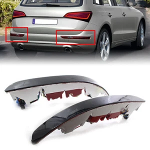 1 par de luces traseras inferiores para parachoques trasero ABS nuevas para Audi Q5 2009-17 - Imagen 1 de 7