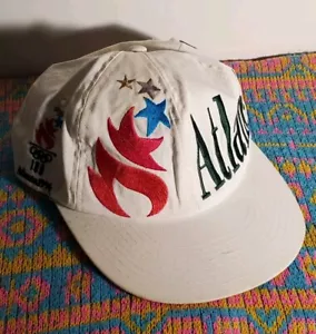 Cappello Vintage Olimpiadi Estive Atlanta 1996 Starter Ricamato Avvolgente Snapback - Foto 1 di 13