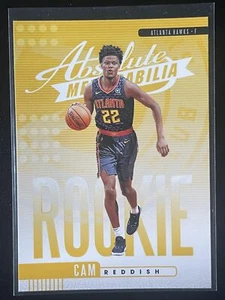 2019-20 Panini Absolute Memorabilia #9 Cam Reddish Rookies Yellow RC Hawks - Picture 1 of 2