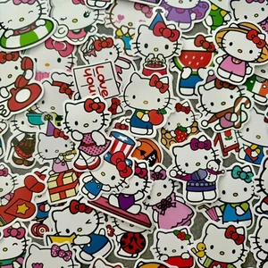 Hello kitty Friends Decor Sanrio Stickers 25 Pack Vinyl Waterproof Art Supplies - Picture 1 of 5