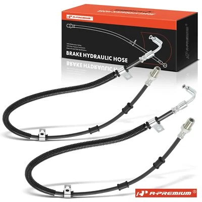 2x Manguera hidráulica de freno delantera para chasis IC Corporation 3300 2005 International Foto 1 de 4