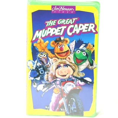 1993 The Great Muppet Caper VHS Clamshell Release Jim Henson VHS #1603 - Image 1 of 4
