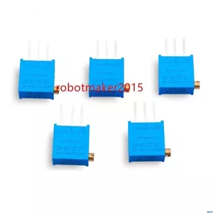 10 Stck. 3296X 100 Ohm Ω 100R 101 Trim Topfschneider Potentiometer 3296 - Bild 1 von 3